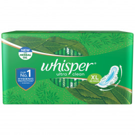 WHISPER ULTRA CLEAN XL+HARBAL 7PAD